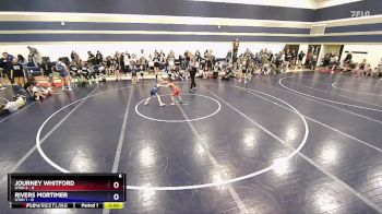 50 lbs Round 4 (6 Team) - Journey Whitford, Utah 2 vs Rivers Mortimer, Utah 1