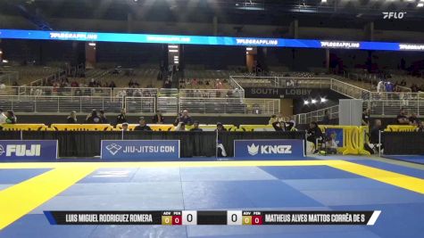 Luis Miguel Rodriguez Romera vs Matheus Alves Mattos Corrêa De S 2025 Pan Jiu Jitsu IBJJF Championship