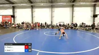 57 kg Semifinal - Devon Magro, M2 Black vs Cam Soda, Doughboy Red