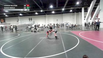 73 lbs 2nd Place - Dawson Willford, Grindhouse WC vs Mason Rebolo, Savage House WC
