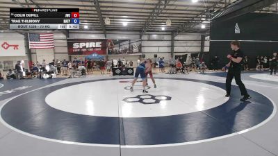 70 kg Cons. Rd Of 32 - Colin Dupill, Jackrabbit Wrestling Club vs Trae Thilmony, MATPAC