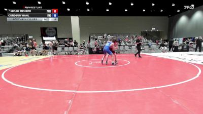 120 lbs Cons. Quarters - Micah Meurer, PRTC vs Cordeus Wahl, Bristow Wrestling Club