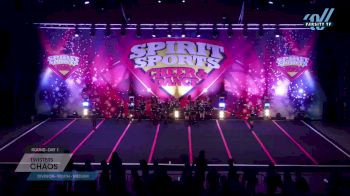 Twisters - Chaos [2023 L1 Youth - Medium Day 1] 2023 Spirit Sports Battle at the Beach Myrtle Beach Nationals