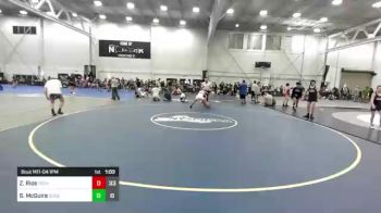 123 lbs Rr Rnd 1 - Zach Rios, Tech Squad vs Shawn McGuire, Ground Up USA