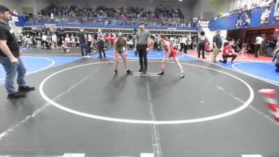 102-110 lbs Quarterfinal - Sunny Shults, Claremore Wrestling Club vs Coco Ross, Team Tulsa Wrestling Club