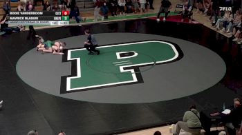 138 lbs Quarterfinals (8 Team) - Mavrick Blasius, Kimball/White Lake/Platte-Geddes vs Bodie Vanderboom, Custer