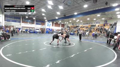 285 lbs Cons. Semi - Jose Lopez, Alemany vs Noah Southerland-Meza, Patriot
