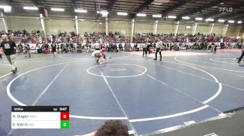 120 lbs Consi Of 4 - Ryan Dugan, Cornerstone vs Elijah Sierra, Hac