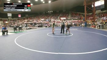 135 lbs Cons. Round 1 - Shelby Light, Mulvane HS vs Layla Anthony, Paola HS