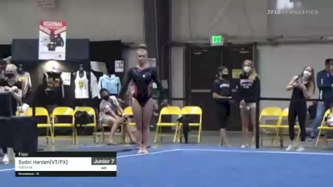 Sydni Harden(VT/FX) - Floor, National - 2021 Region 1 Women's Championships