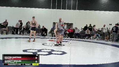85 lbs Round 4 - Garrett Whalen, Steller Trained vs Kolton Hartman, Ohio Gold