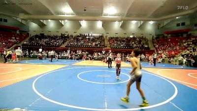 64-70 lbs Rr Rnd 1 - Fisher Hutchins, Locust Grove Youth Wrestling vs Mason Patel, Glenpool Warriors