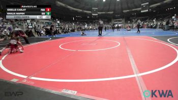 37 lbs Consolation - Giselle Cablay, Pounders WC vs Khalia Naifeh, Raw Wrestling Club