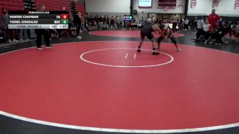 175 lbs Cons. Round 2 - Hunter Chapman, Pekin vs Yudiel Gonzalez, Montezuma