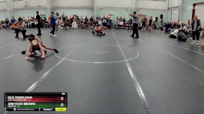 80 lbs Round 3 (8 Team) - Greyson Brown, Team GT vs Gus Engelman, Mat Assassins Red