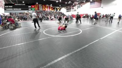 113 lbs Champ. Round 1 - Gabriel Morales, Arroyo vs Ace That, Downey