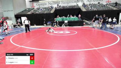 73 lbs Consi Of 4 - Logan Steele, Heard County USA Takedown vs Cal Logan, Dendy Trained Wrestling