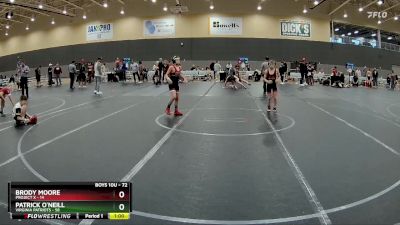 72 lbs Quarterfinal - Brody Moore, Project X vs Patrick O`neill, Virginia Patriots