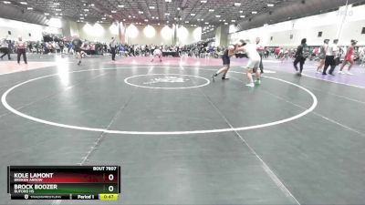 190A Cons. Round 2 - Brock Boozer, Buford HS vs Kole Lamont, Broken Arrow