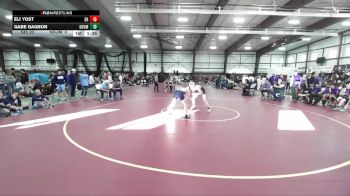 138 lbs Finals (4 Team) - Eli Yost, Salem Hills vs Gabe Gagnon, North Summit