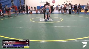 126 lbs Quarterfinal - Samuel Parsons, Virginia Team Predator vs Miles Dickey, NOVA Wrestling Club
