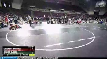 63 lbs Round 4 (10 Team) - Nikkos Guillen, Black Fox Wrestling Academy vs Jeremiah Martinez, Pomona Elite/Wrecking Crew