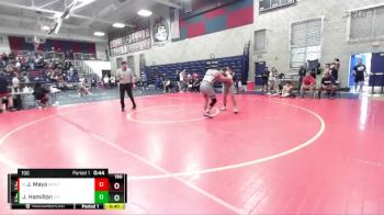 190 lbs Cons. Round 7 - Joel Maya, Montgomery vs Jacob Hamilton, Del Norte