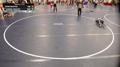 12U - 63 lbs Cons. Round 4 - Samuel Traxler, White Bear Lake Wrestling vs Jacob Skapyak, Lakeville Youth Wrestling Association