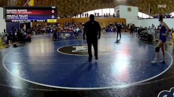 180 lbs Cons. Round 3 - Navaya Ramos, New Jersey City University vs Mikayla Maloy, Western New England