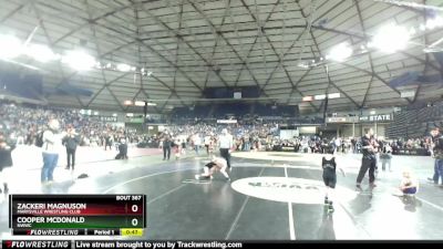 56 lbs Cons. Round 2 - Zackeri Magnuson, Marysville Wrestling Club vs Cooper McDonald, NWWC