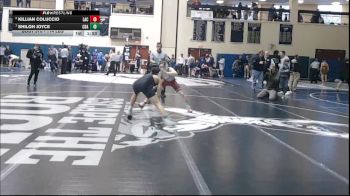 114 lbs Quarterfinal - Killian Coluccio, Lacey Township vs Shiloh Joyce, Christian Brothers Academy