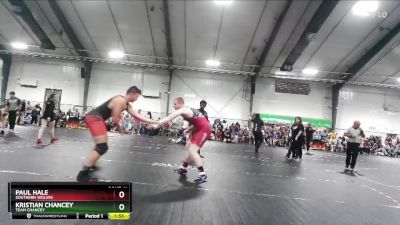 190 lbs Round 2 - Paul Hale, Southern Wolves vs Kristian Chancey, Team Chancey