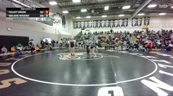 135 lbs Quarterfinal - Halley House, Cheyenne East vs Melanie Wiggins, Sheridan