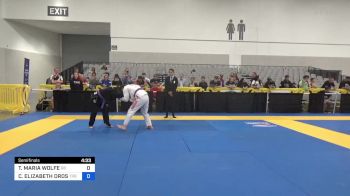 TAMARA MARIA WOLFE vs CAROLYN ELIZABETH OROS 2023 World Master IBJJF Jiu-Jitsu Championship