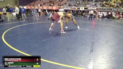 197 lbs Quarters & 1st Wb (16 Team) - DJ Henry, TCNJ vs Ben Kawczynski, Wisconsin-La Crosse