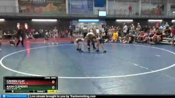 70 lbs Cons. Semis (16 Team) - Kash Clementi, NOLA Black vs Cayden Clay, Stronghold - Black
