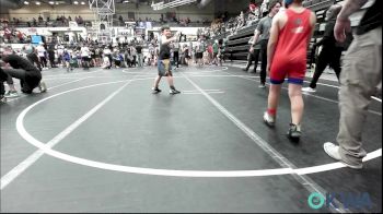 75-83 lbs Consi Of 8 #2 - Charles Smart, Harrah Little League Wrestling vs Chevy Hill, Noble Takedown Club