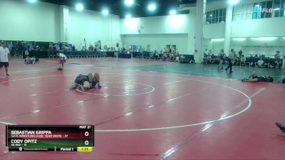 215 lbs Round 1 (6 Team) - Cody Opitz, SD Red vs Sebastian Grippa, S.E.O. Wrestling Club- Team White