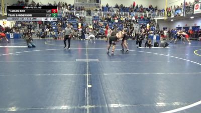 172 lbs R-16 - Lucas Boe, Lake Highland Prep-FL vs Teag Sanderson, State College