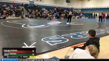 195 lbs Cons. Semi - Dylan Thomas, Scott West vs Isaiah Brown, Rogers