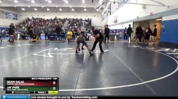 126 lbs Champ. Round 2 - Adam Salas, Sunkist Kids Monster Garage vs Jay Park, Villa Park High School