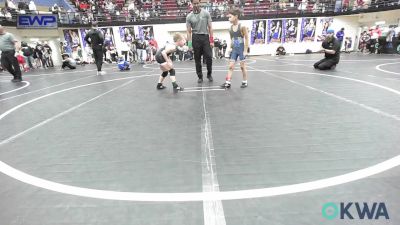 64 lbs Round Of 16 - Braylen Jones, Newcastle Youth Wrestling vs Hollis Short, Shelton Wrestling Academy