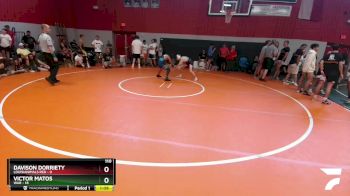 110 lbs Round 4 (6 Team) - Victor Matos, WAR vs Davison Dorriety, Louisianimals Red