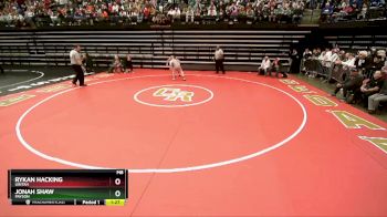 120 lbs Semifinal - Rykan Hacking, Uintah vs Jonah Shaw, Payson