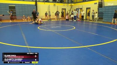 118 lbs Round 3 - Marina Loera, Dodge City Training Center vs Graysea Gardenhire, Wichita Training Center