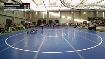 126 lbs Round Of 32 - Ashton Manacchio, North Haven vs Ty Jorgenson, Newtown