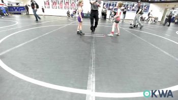 62-67 lbs Rr Rnd 4 - Ellaree Clemmer, Pauls Valley Panther Pinners vs Karleigh Sneed, Chickasha Youth Wrestling