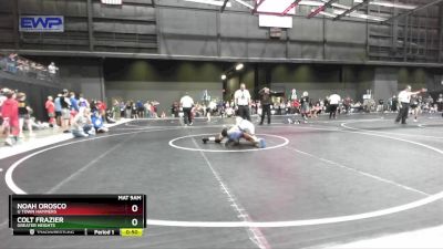 100 lbs Cons. Round 2 - Colt Frazier, Greater Heights vs Noah Orosco, U Town Hammers