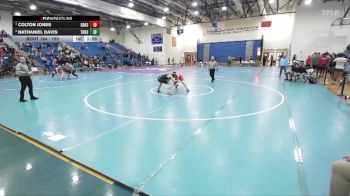 190 lbs Semifinal - Colton Jones, Grassfield vs Nathaniel Davis, Thomas Dale