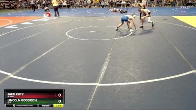 88 lbs Cons. Round 2 - Jack Kutz, HLWW vs Lincoln Goodrich, K-M